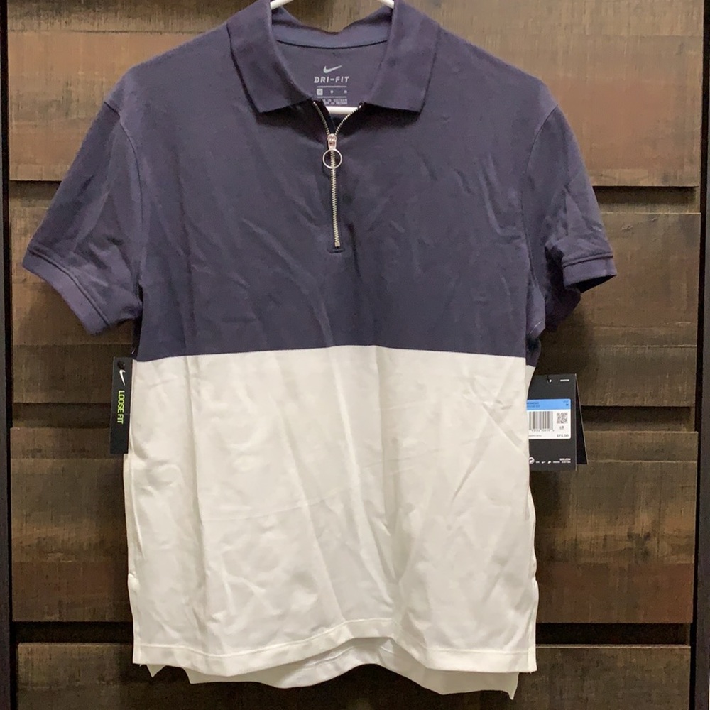 NWT Nike Golf 1/4 Zip Tee
